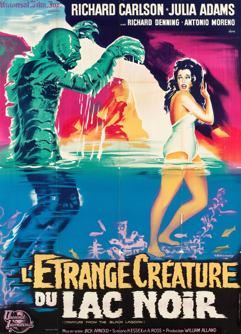 Illustration for article titled Mind-Bending French Posters For Cult Scifi And Horror Movies
